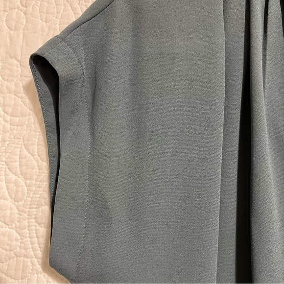 MONK & LOU Womens Green Cap Sleeve Shift Dress, Size X-Small, #312 - Picture 8 of 14